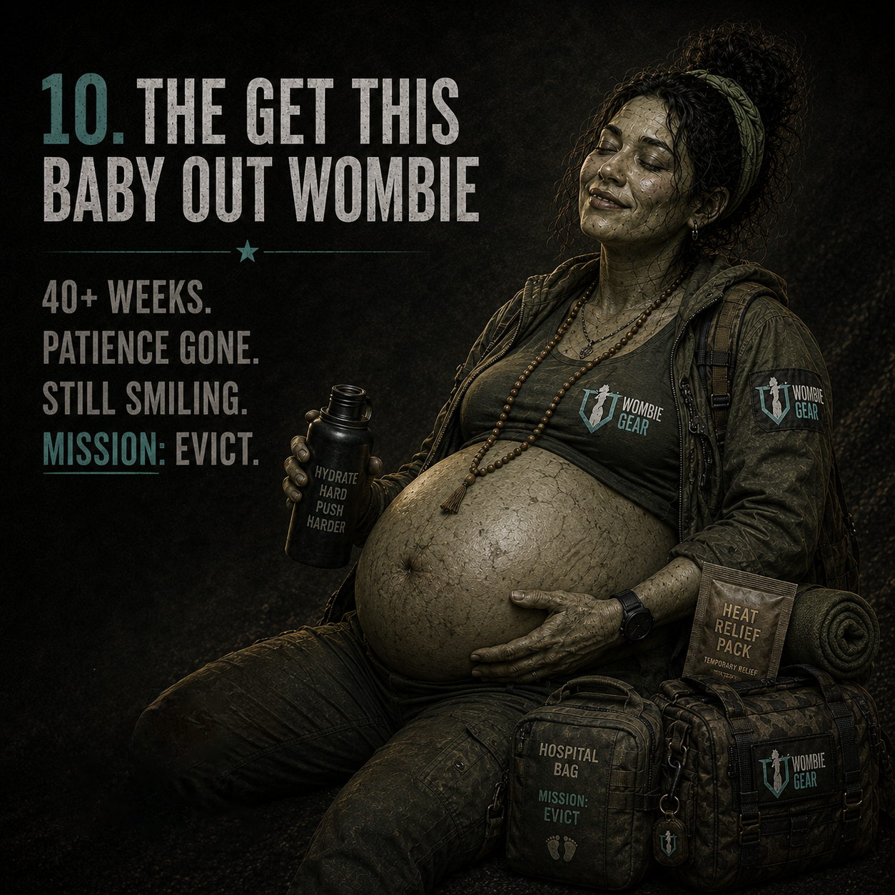 Wombie Types - #10 The Get This Baby Out Wombie | A Birth Partner's Guide to Overdue Pregnancy and How to Induce Labour Naturally