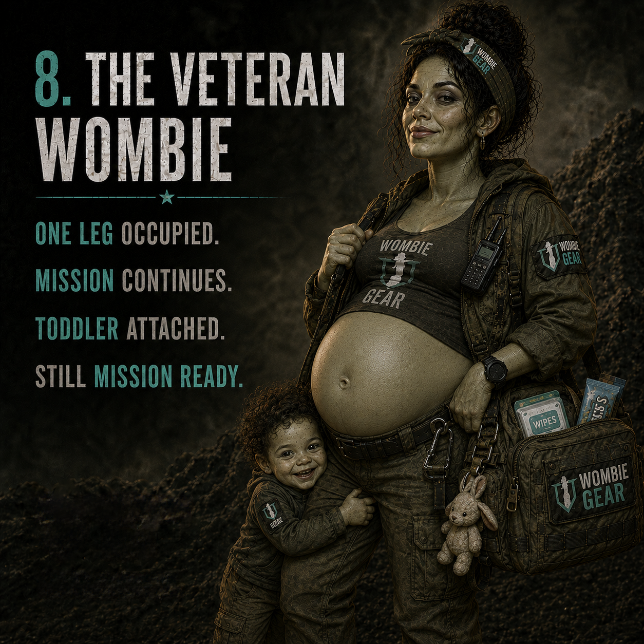 Wombie Types - #8 The Veteran Wombie | A Birth Partner's Guide to Preparing Your Toddler for a New Baby
